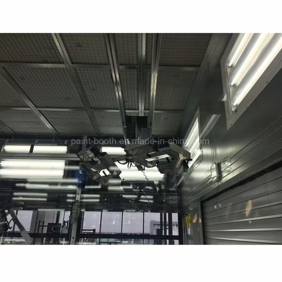 Infitech Высококачественная камера для окраски распылением с полной нисходящей тягой для обслуживания автомобилей