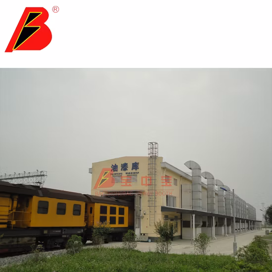 Покрасочная камера для поездов и рельсов Покрасочная камера для железнодорожных вагонов